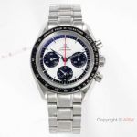 Replica Omega Speedmaster Moonwatch White Dial Red Hand